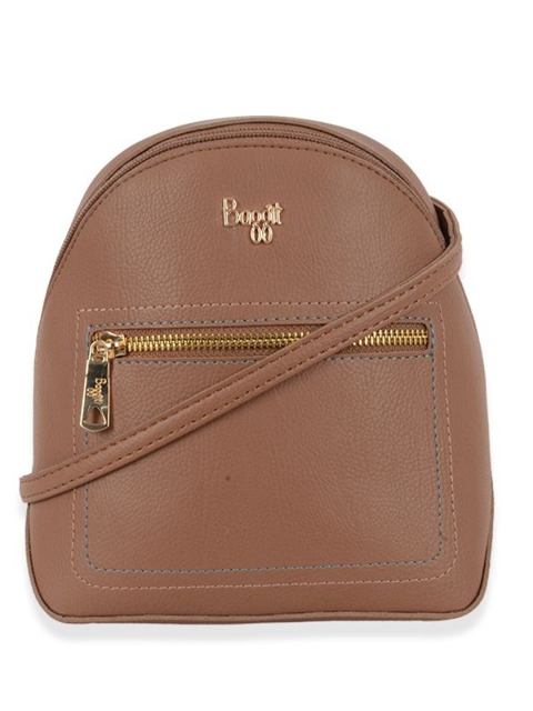 Baggit Women Brand Logo PVC Backpack