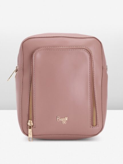 Baggit Women Solid Backpack Cum Sling Bag