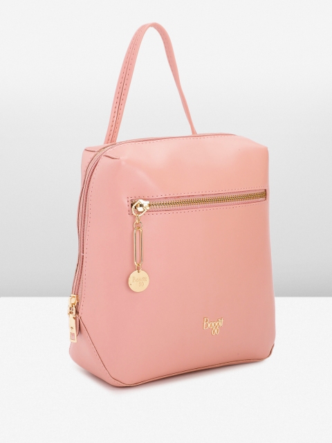 Baggit Women Solid Mini Backpack