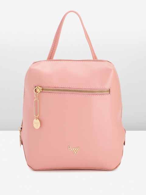 Baggit Women Solid Mini Backpack