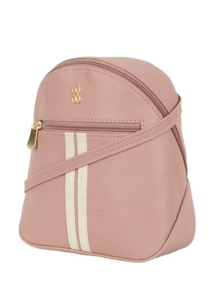 Baggit Women Striped Ergonomic Backpack