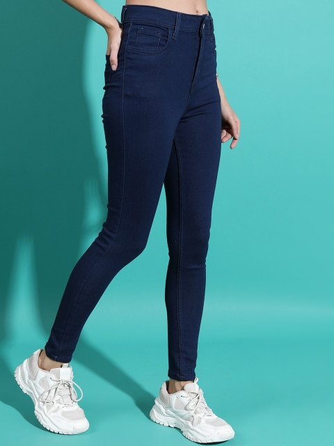 Basics By Tokyo Talkies Women Slim Fit Stretchable Jeans