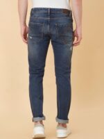 Being Human Men Slim Fit Highly Distressed Light Fade Stretchable Jeans