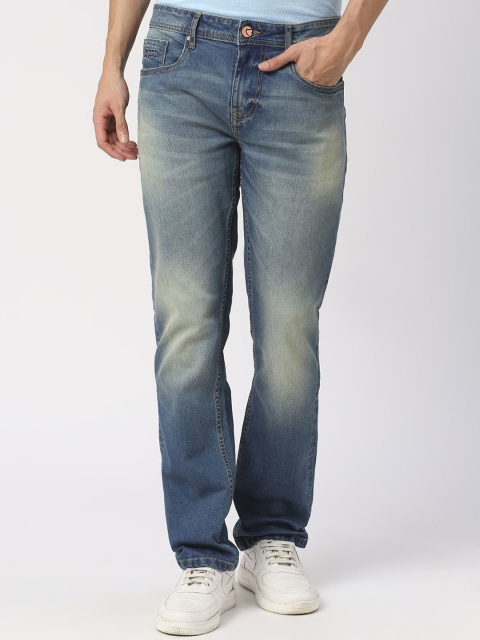 Being Human Men Slim Straight Fit Clean Look Light Fade Jeans
