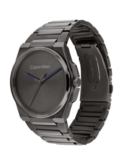 Calvin Klein Men Meta-Minimal Bracelet Style Analogue Watch 25200458-Grey