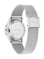 Calvin Klein Unisex Exceptional Braided Analogue Watch 25300001-Silver