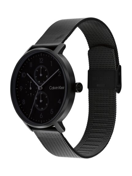 Calvin Klein Unisex Stun Stainless Steel Textured Analogue Watch 25200401