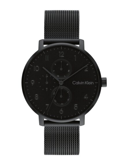 Calvin Klein Unisex Stun Stainless Steel Textured Analogue Watch 25200401