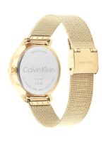 Calvin Klein Unisex Stun Stainless Steel Textured Analogue Watch 25200403
