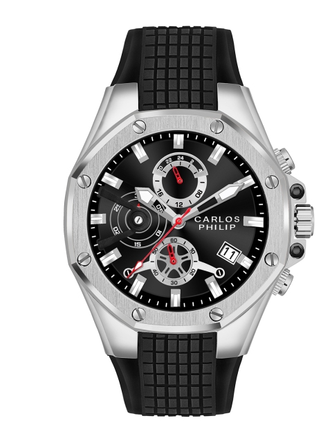 CARLOS PHILIP Men Bracelet Style Straps Analogue Watch Navigator Series 03357A - 1