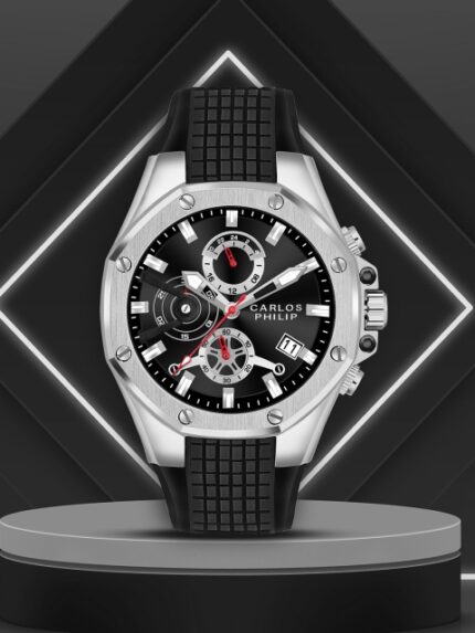 CARLOS PHILIP Men Bracelet Style Straps Analogue Watch Navigator Series 03357A - 1