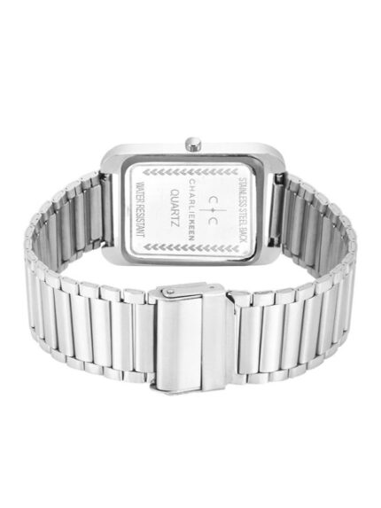 CHARLIEKEEN Men Brass Dial & Stainless Steel Straps Analogue Watch CC-GSQ010-BLU-CH