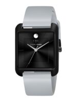 CHARLIEKEEN Men Brass Dial & Straps Analogue Watch CC-GSQ008-BLK-GRY