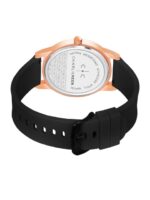 CHARLIEKEEN Men Brass Embellished Dial & Straps Analogue Watch CC-GR0001-BLK-BLK