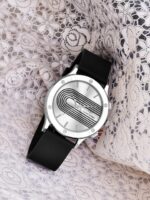 CHARLIEKEEN Men Brass Round Dial & Stainless Steel Straps Analogue Watch CC-GR022-BLK-BLK