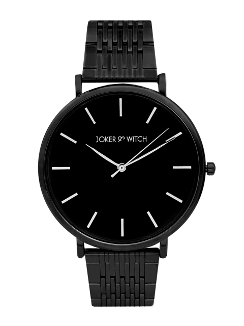 JOKER & WITCH Unisex Black Analogue Watch AMWW396