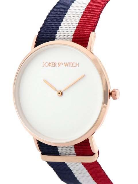 JOKER & WITCH Unisex White Analogue Watch AMWW290