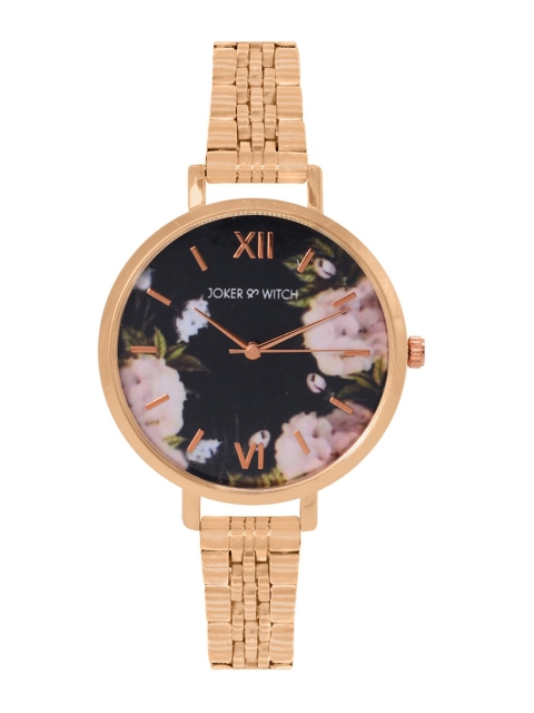 JOKER & WITCH Women Black Analogue Watch