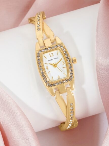 JOKER & WITCH Women Embellished Dial & Bracelet Style Straps Analogue Watch AMWW962