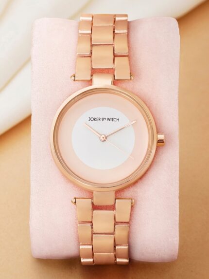 JOKER & WITCH Women Embellished Dial & Bracelet Style Straps Analogue Watch AMWW967