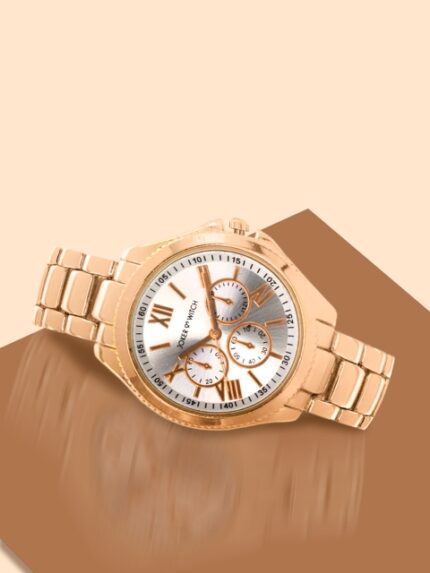 JOKER & WITCH Women Silver-Toned ELLA Analogue Watch AMWW245
