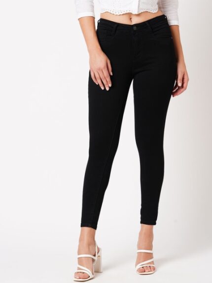 Kraus Jeans Women Skinny Fit High-Rise Jeans
