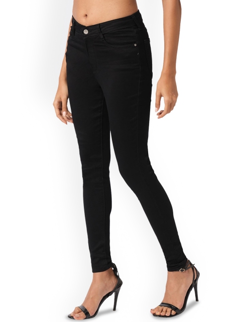Kraus Jeans Women Skinny Fit High-Rise Stretchable Jeans