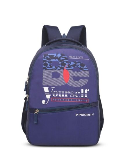 Priority Kids-Unisex Typography Backpack