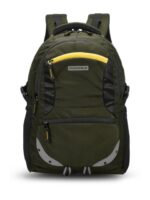 Provogue Unisex Olive Green Backpack with Reflective Strip