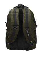 Provogue Unisex Olive Green Backpack with Reflective Strip