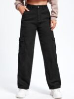 Stylecast X Kotty Women Regular Fit High-Rise Clean Look Stretchable Cotton Jeans