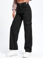 Stylecast X Kotty Women Regular Fit High-Rise Clean Look Stretchable Cotton Jeans