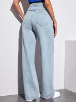 Stylecast X Kotty Women Straight Fit High-Rise Jeans