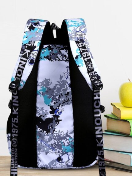 Tinytot Unisex Kids Geometric Backpack