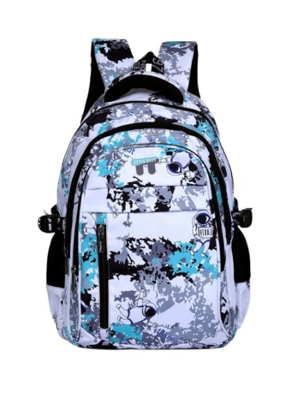 Tinytot Unisex Kids Geometric Backpack