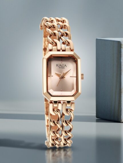 Titan Raga Show Stopper Women Bracelet Analogue Watch 95283WM01
