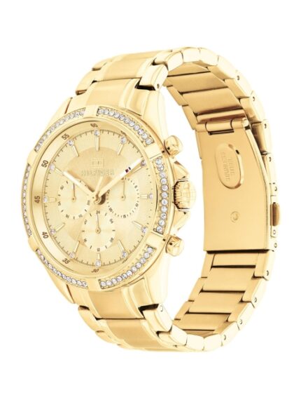 Tommy Hilfiger Women Embellished Stainless Steel Bracelet Style Analog Watch TH1782556