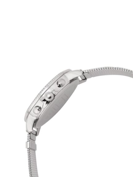 Tommy Hilfiger Women Embellished & Stainless Steel Textured Analogue Watch TH1782301W